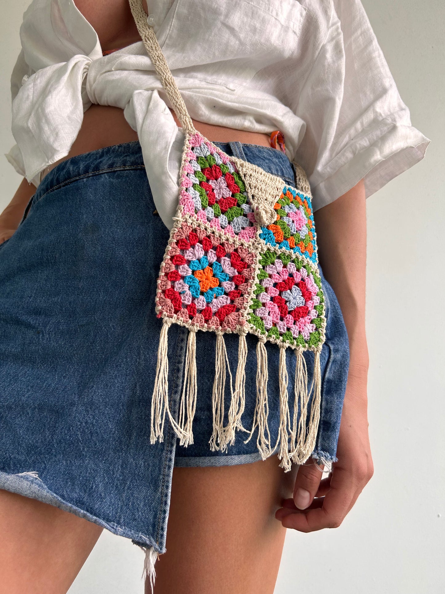 Granny Square Mini Bag