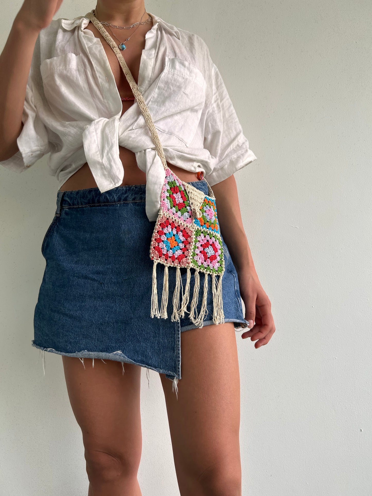 Granny Square Mini Bag