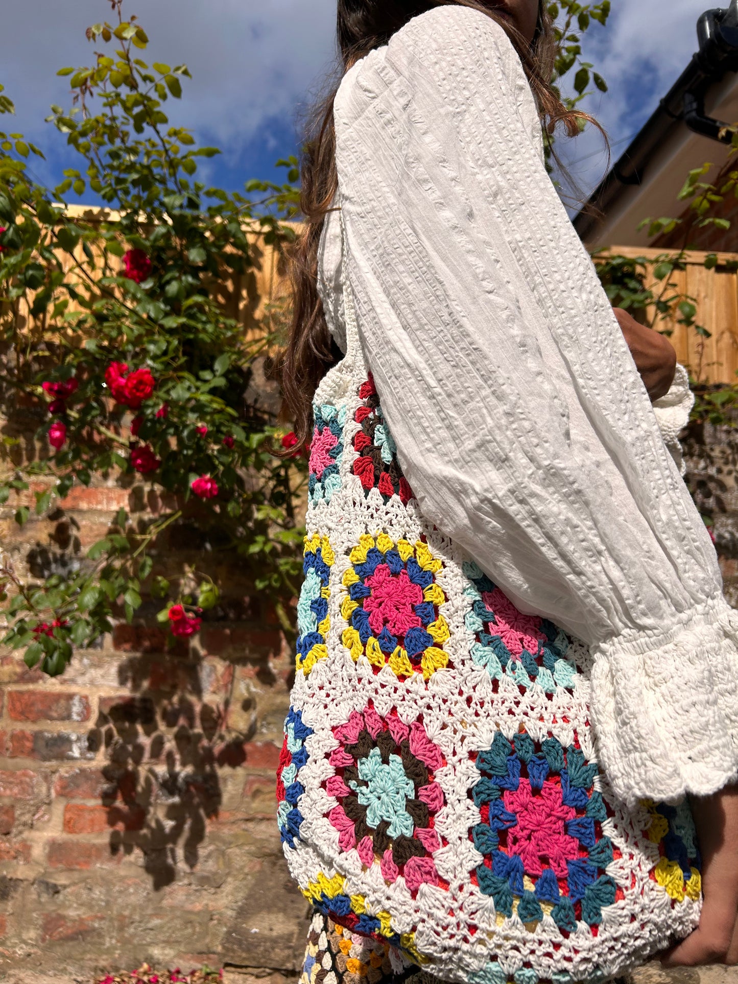 Granny Square Tote Bag