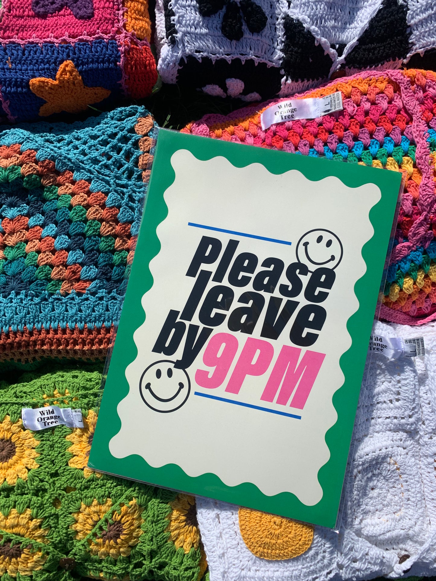 Please Leave A4 Art Print / Poster