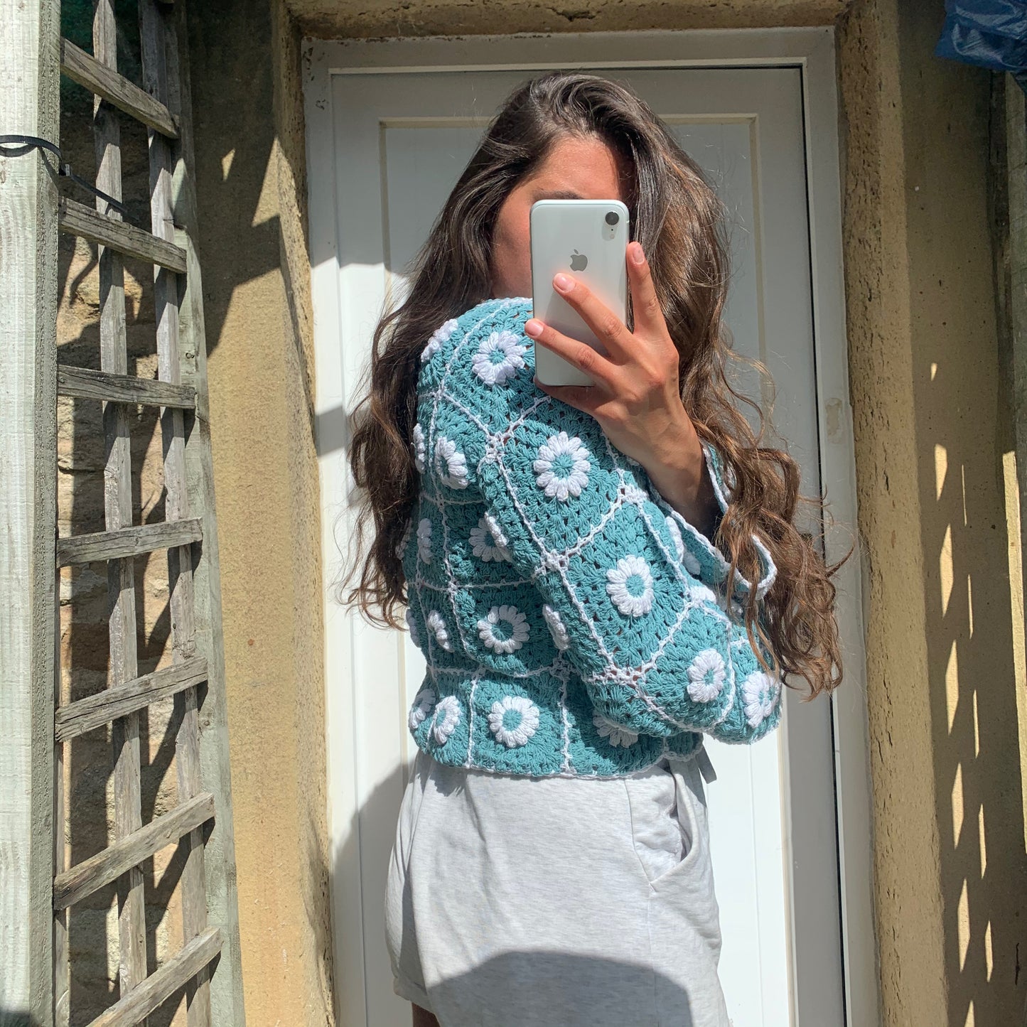 LAZY DAiSY Cardigan in Blue