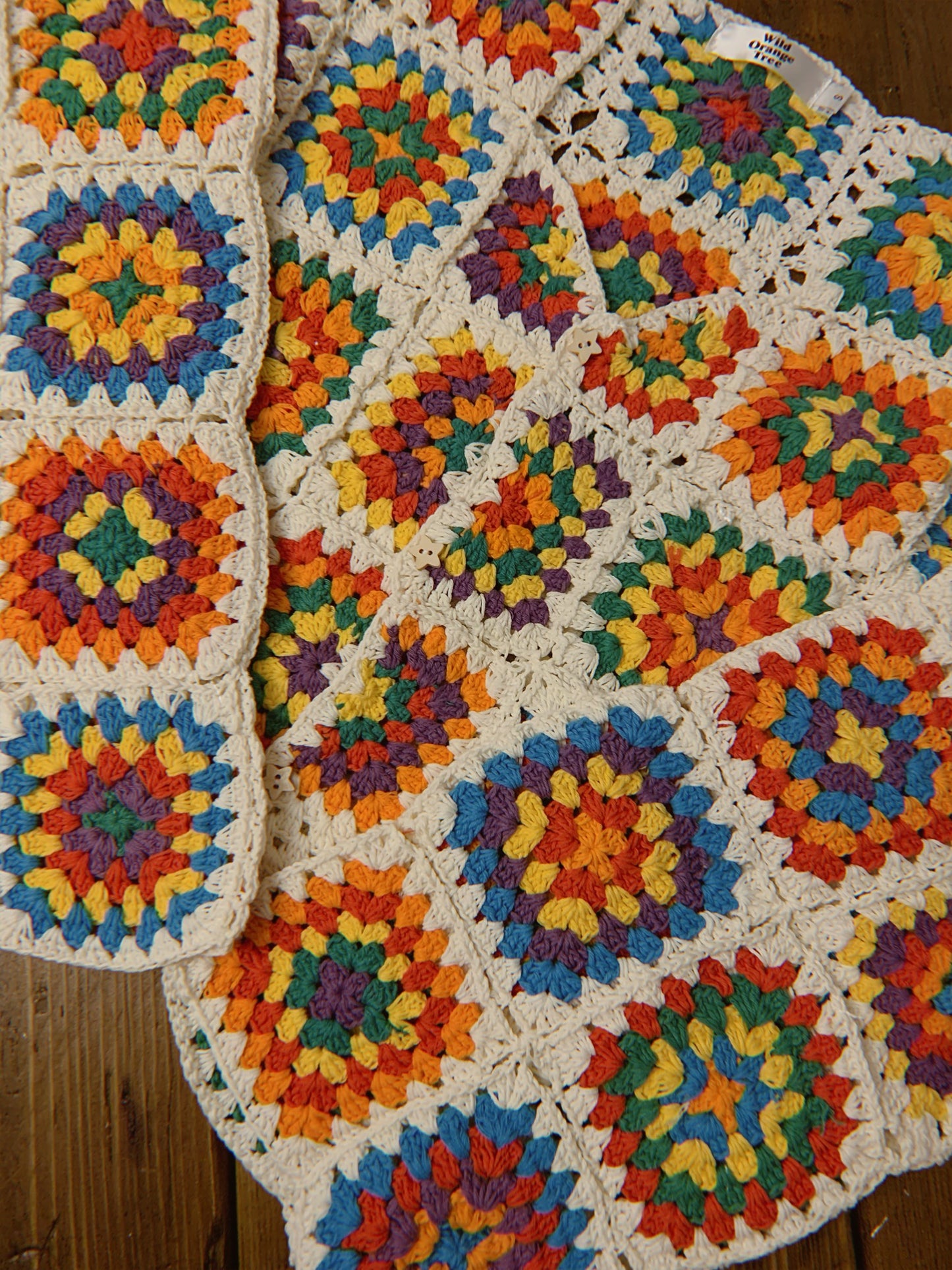 Shooting Stars Granny Square Cardigan