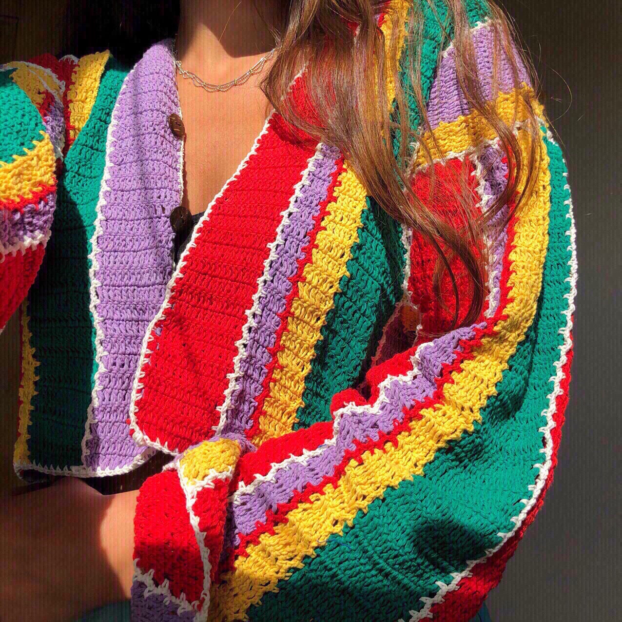 *REWILD* Queenie Striped Cardigan