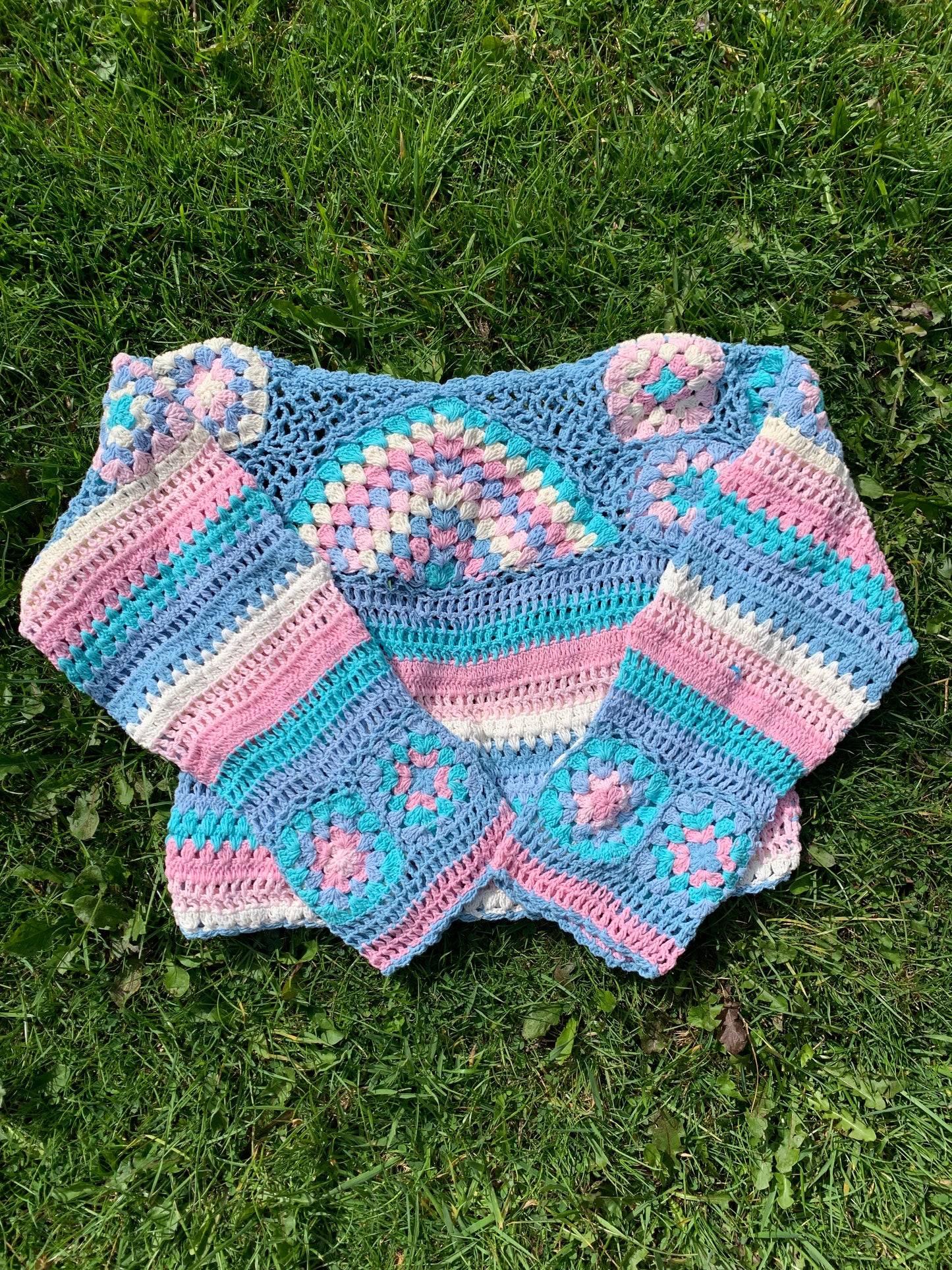 Ziggy cropped Jumper in Pastel