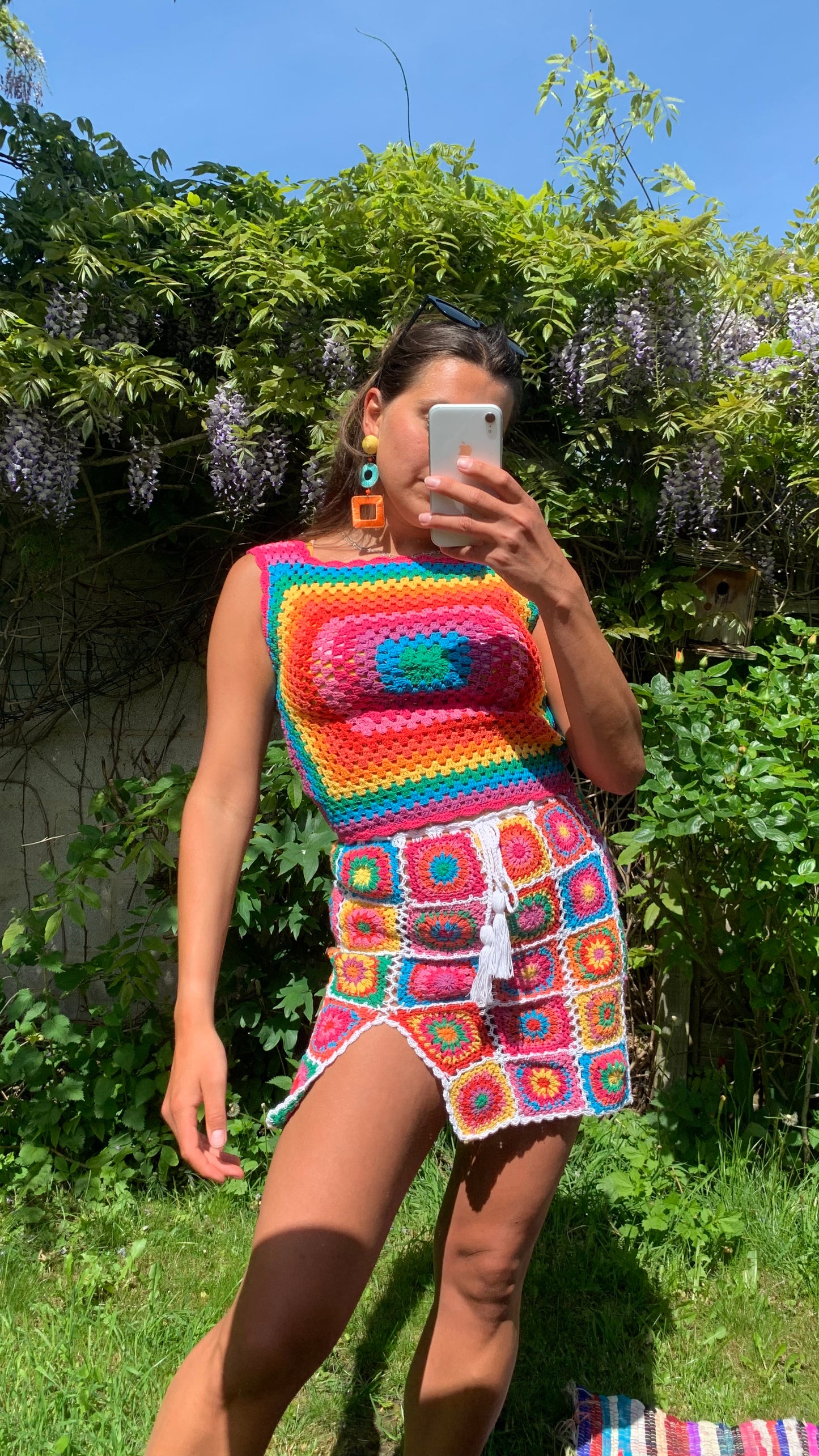 Spectrum Crochet Top