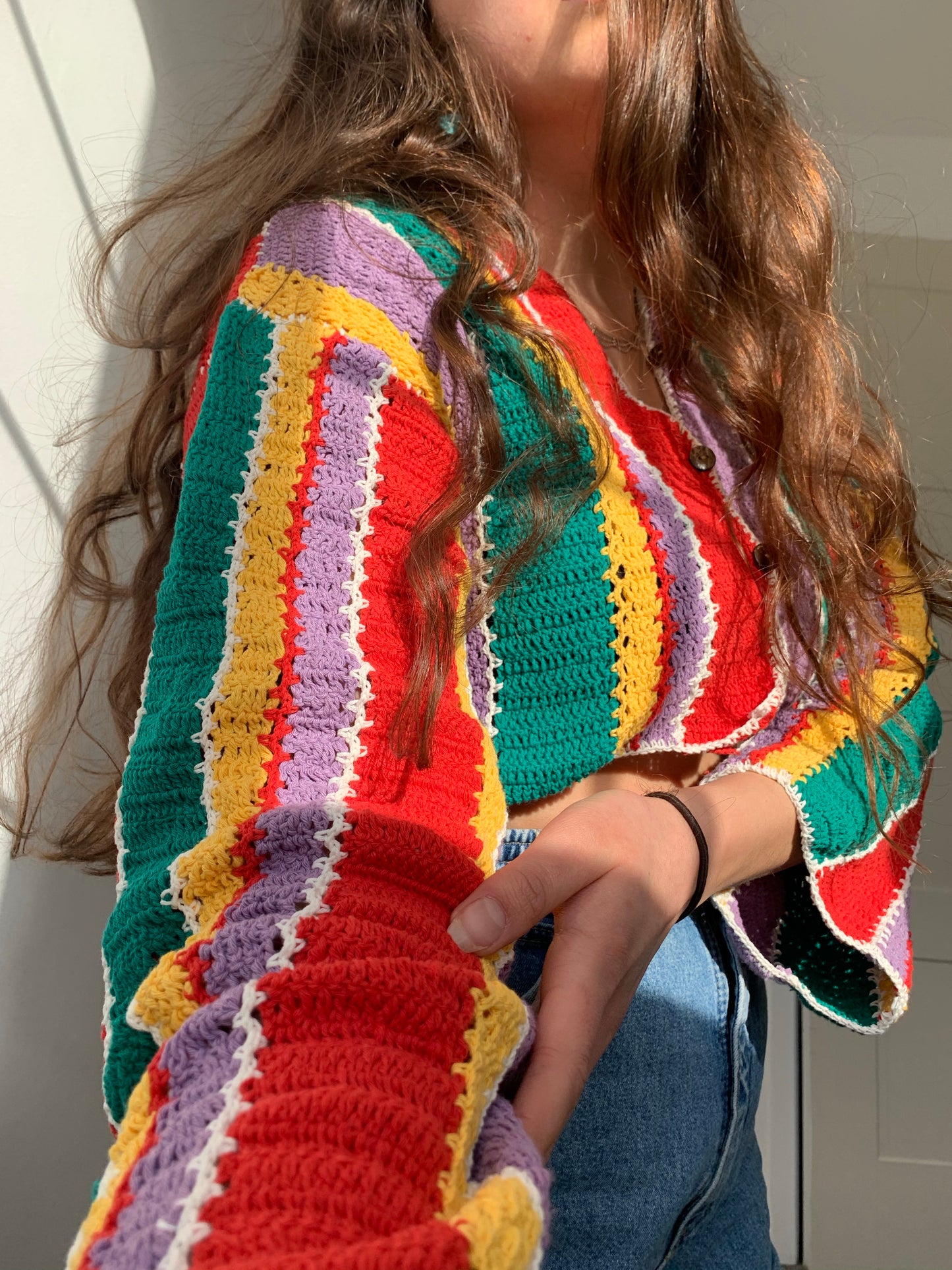 *REWILD* Queenie Striped Cardigan