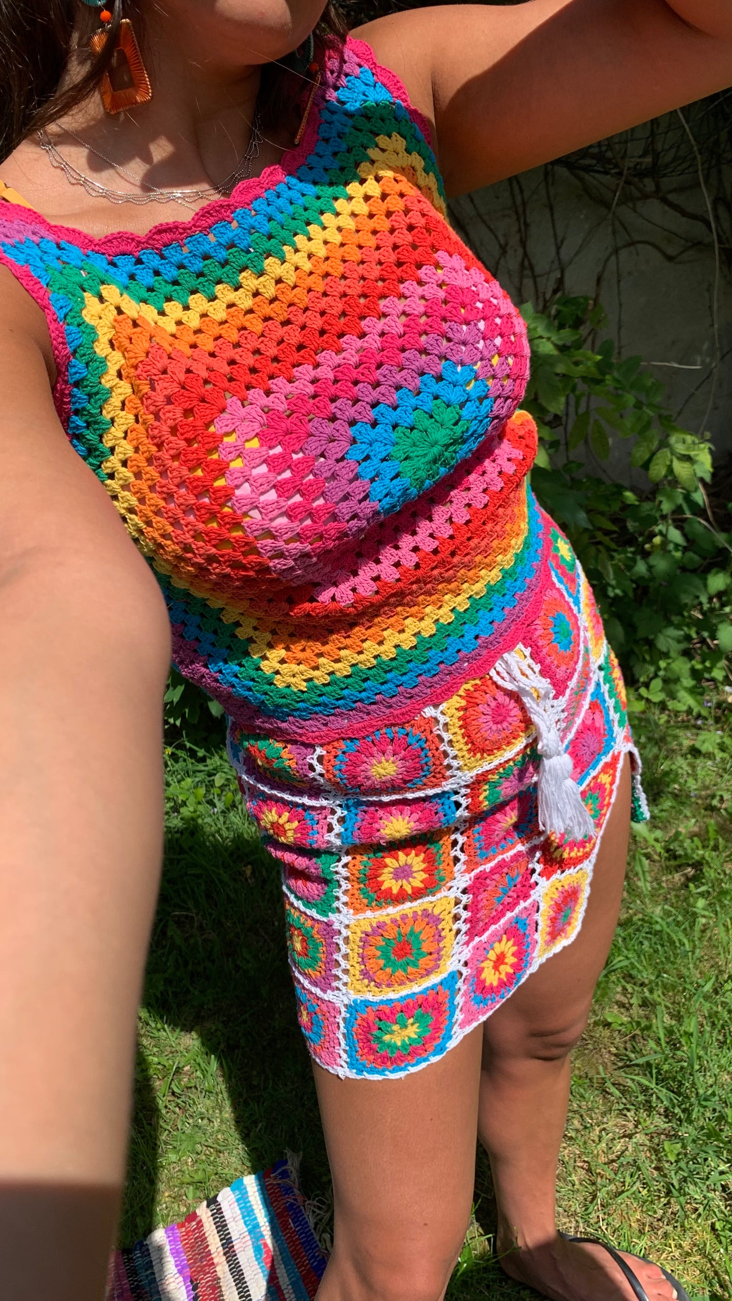Spectrum Crochet Top