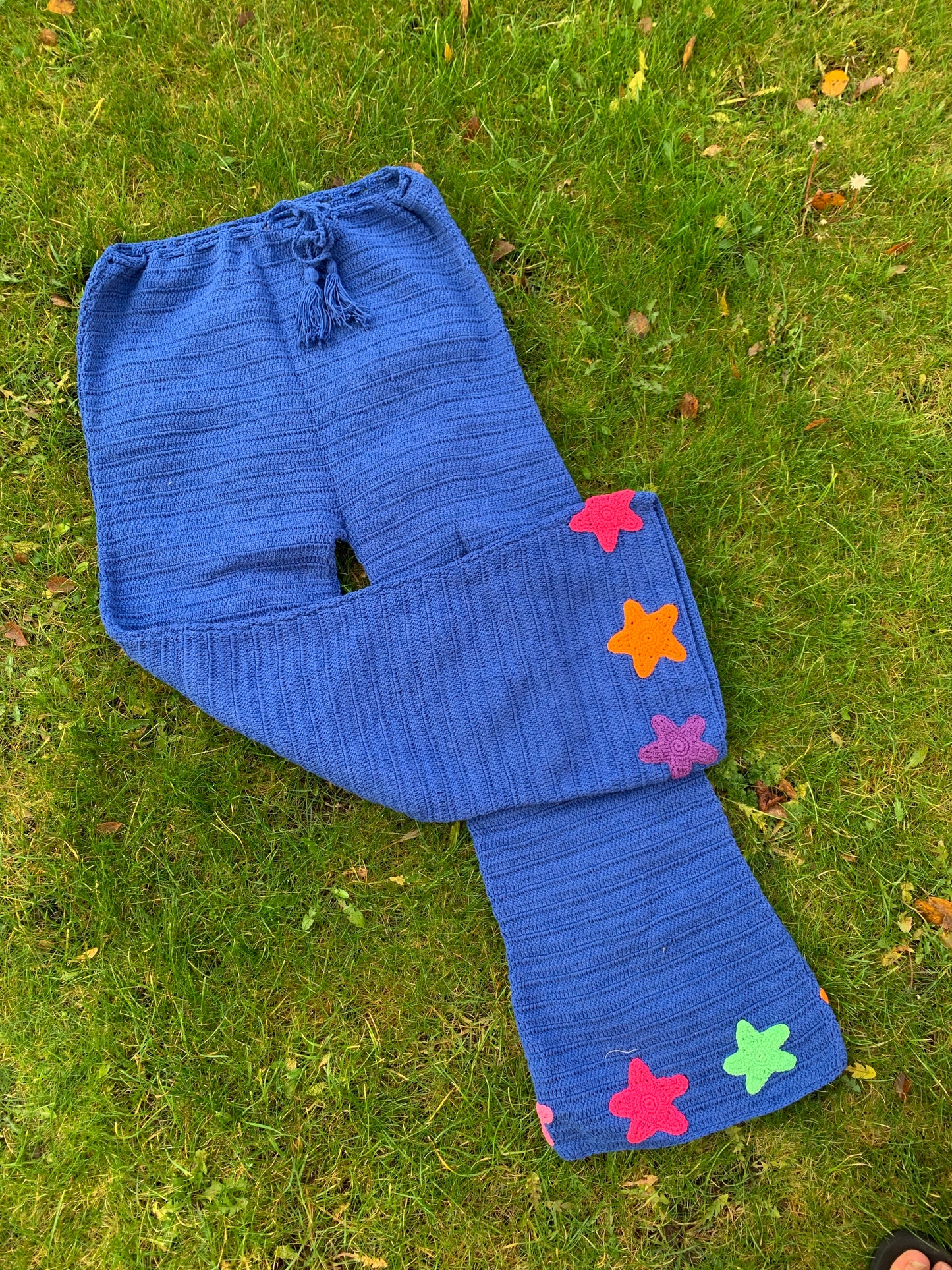 Stardust Multicoloured Crochet Star Flares