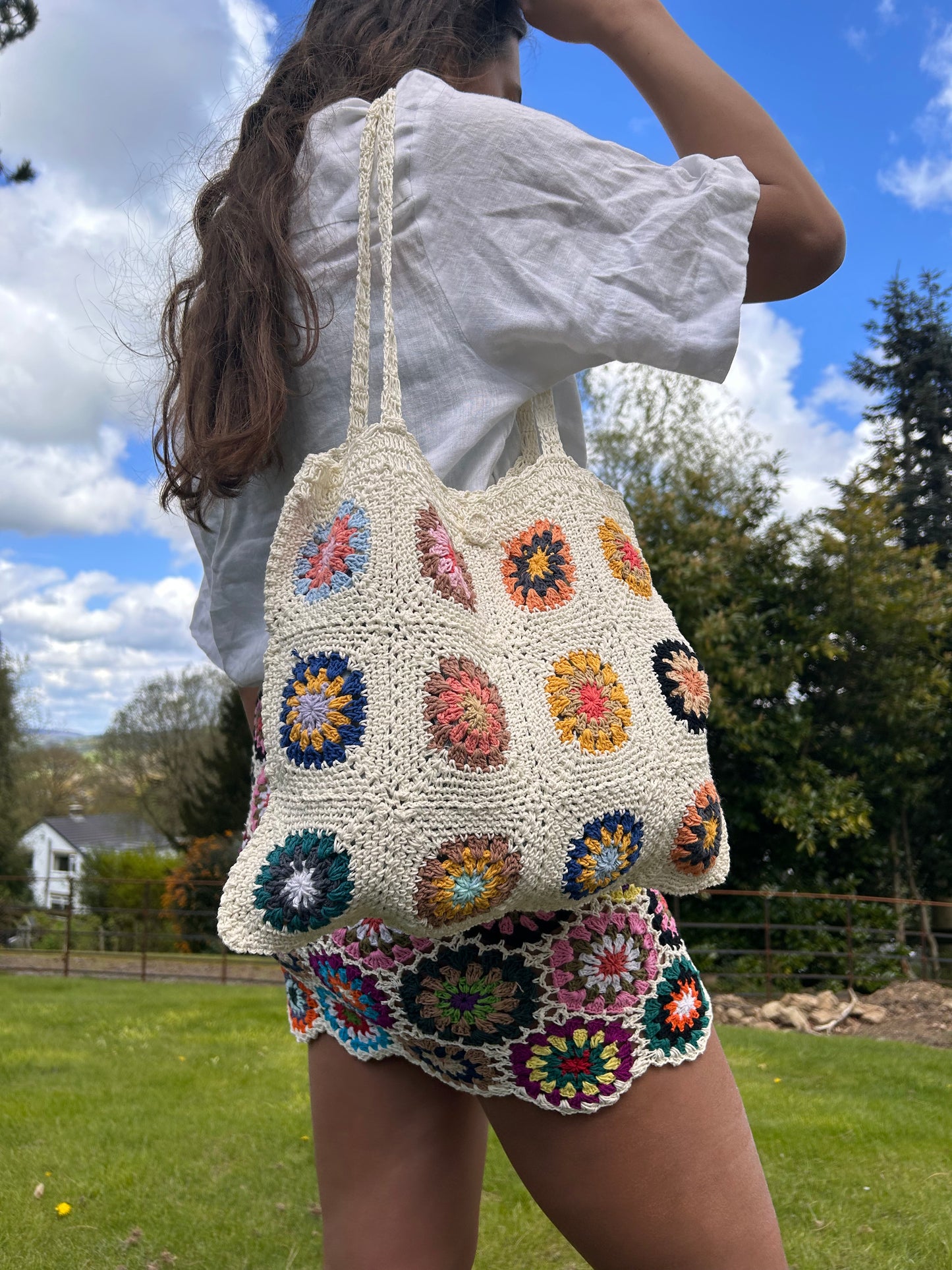 Granny Square Tote Bag