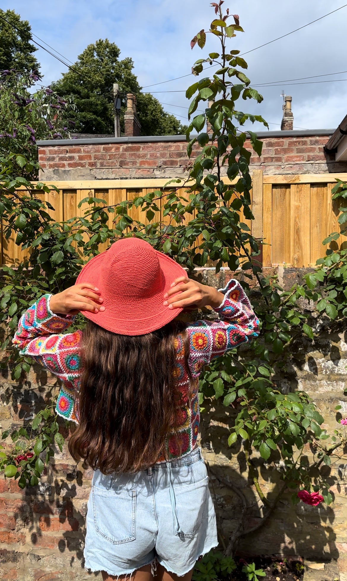 *ONLY BLUE LEFT* Crochet Sun Hat (Free with any other item)