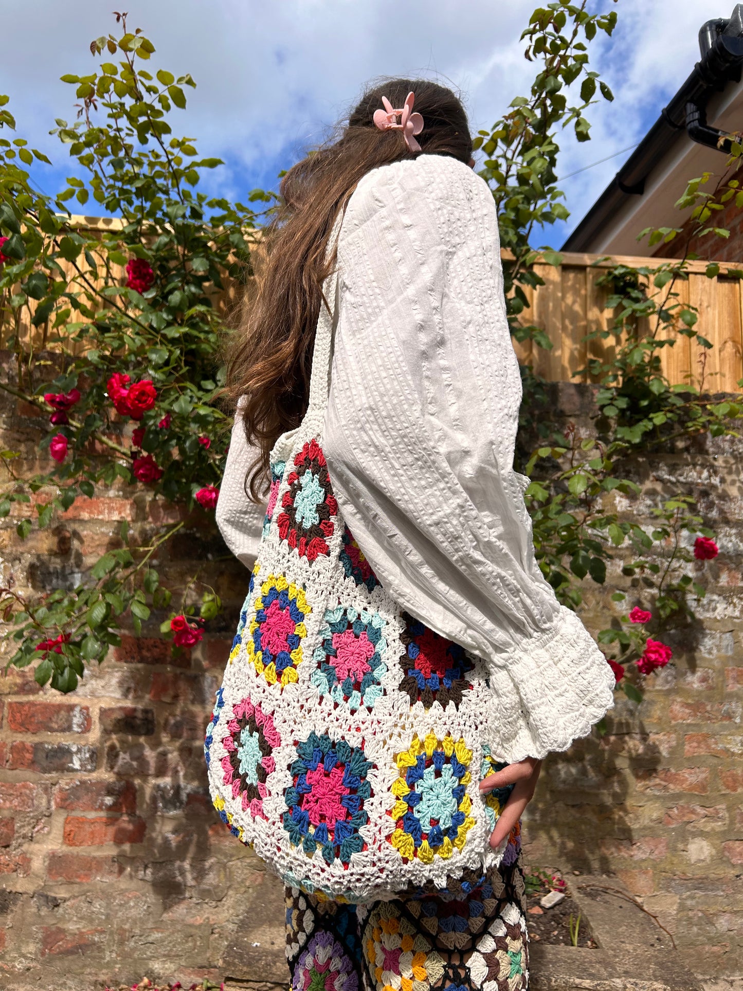 Granny Square Tote Bag