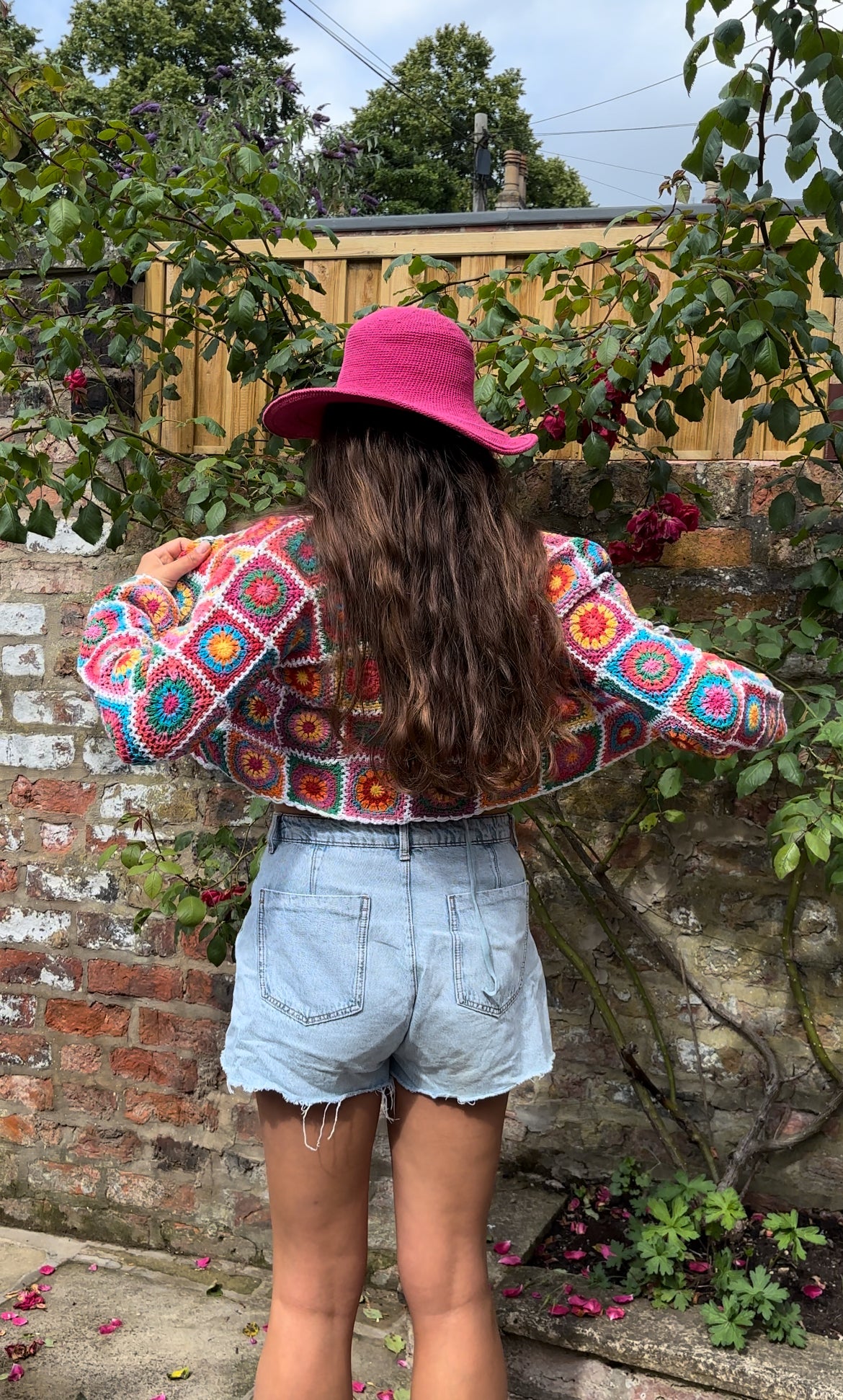 *ONLY BLUE LEFT* Crochet Sun Hat (Free with any other item)