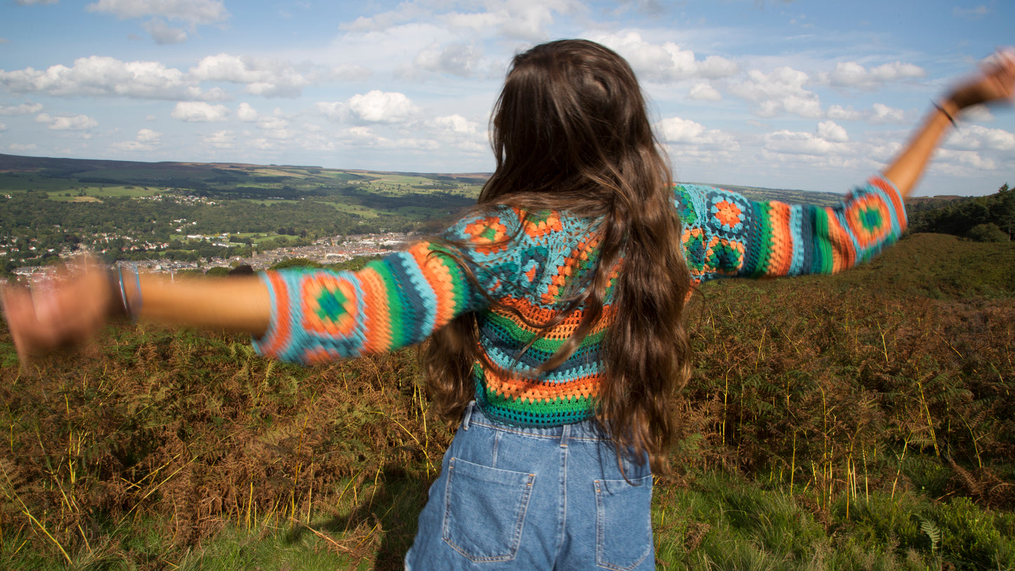 Ziggy cropped Jumper in Hygge