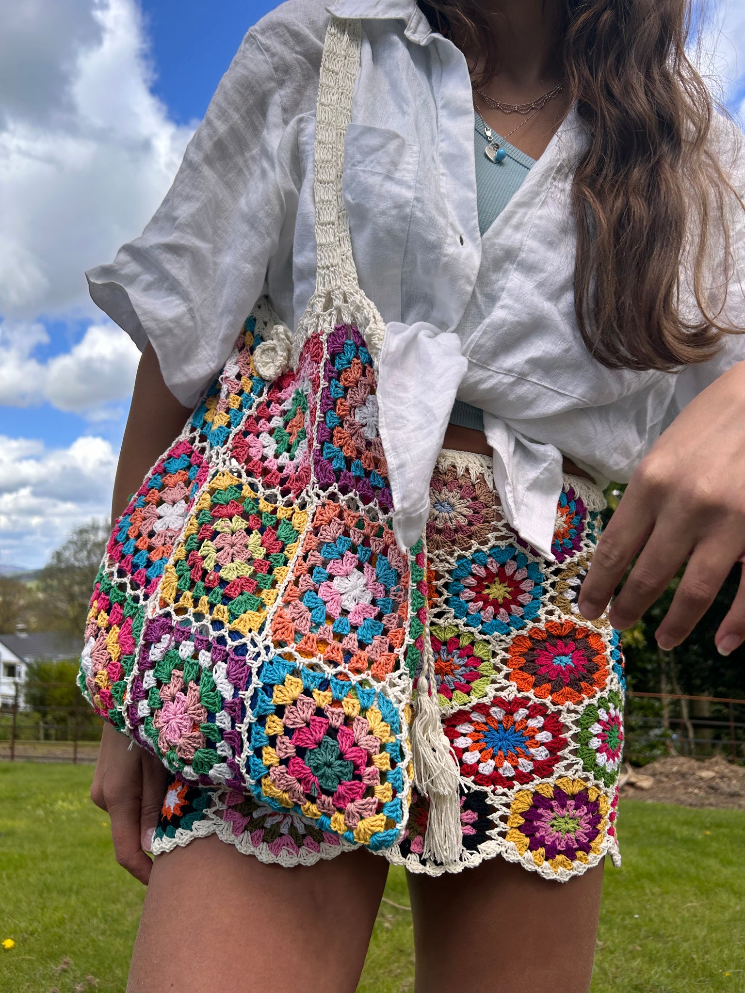 Granny Square Tote Bag