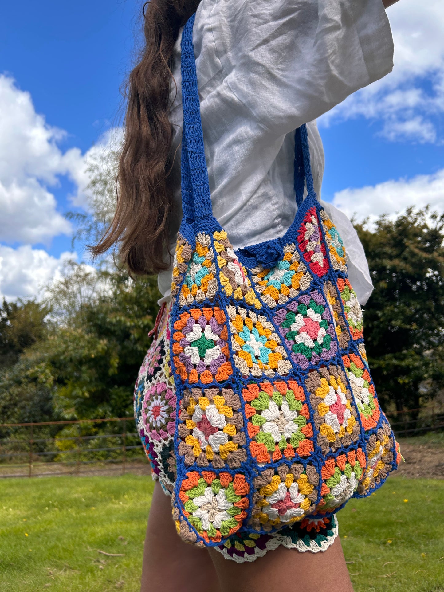 Granny Square Tote Bag