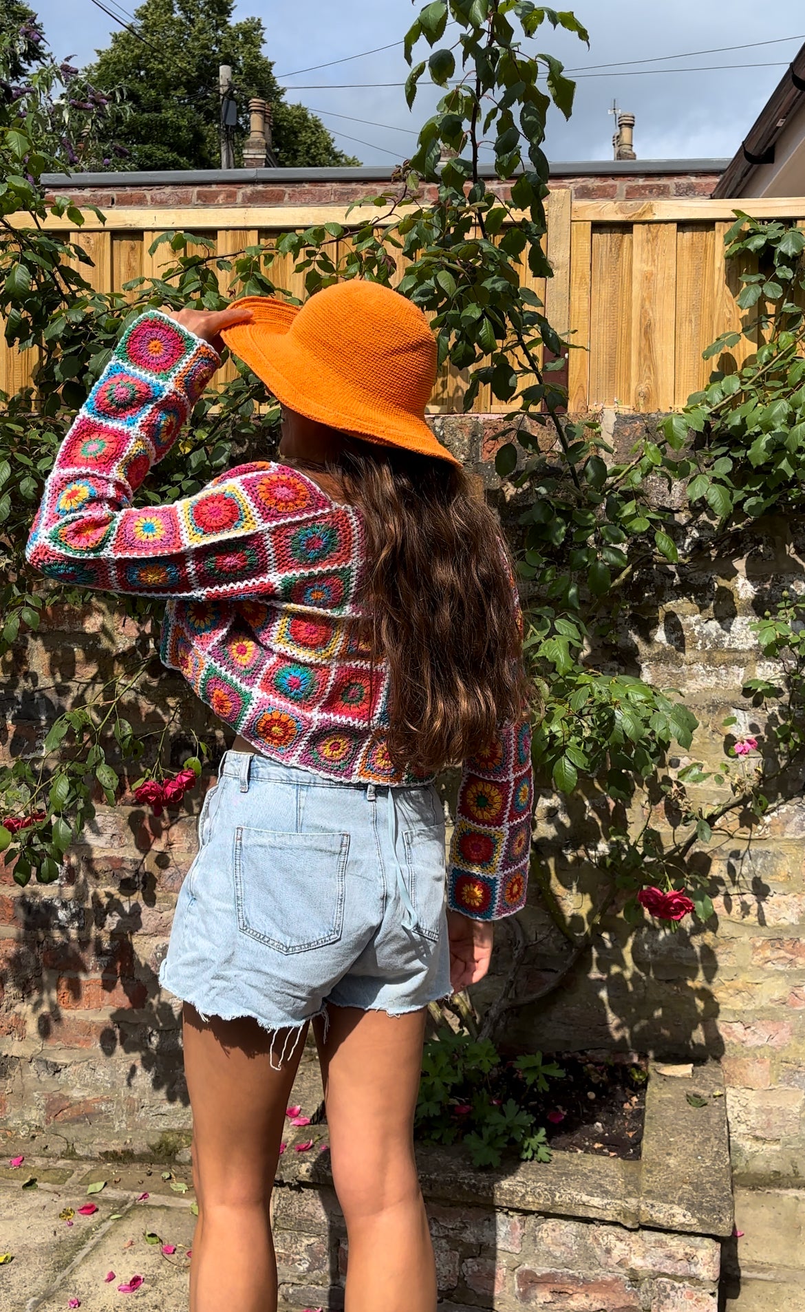 *ONLY BLUE LEFT* Crochet Sun Hat (Free with any other item)