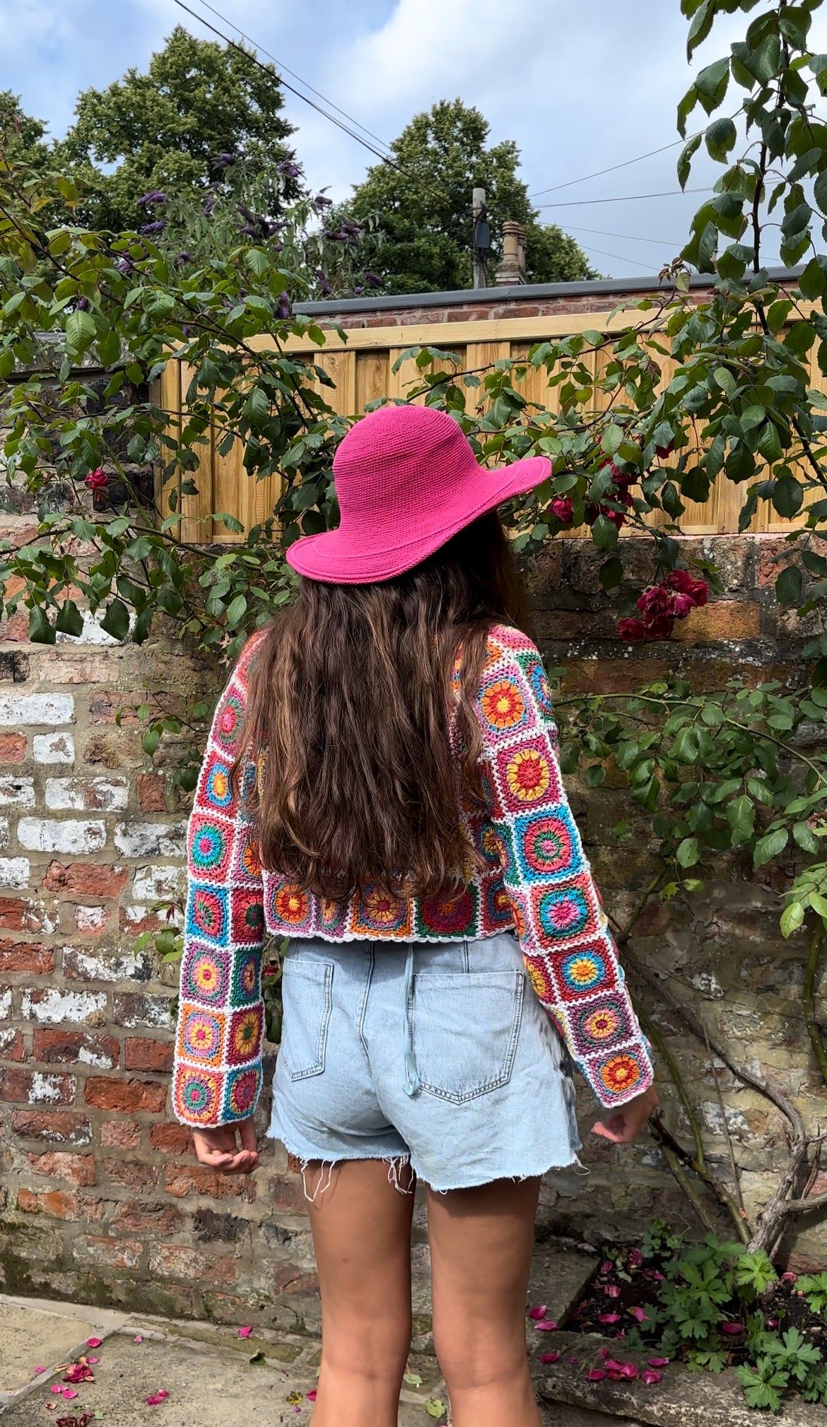 *ONLY BLUE LEFT* Crochet Sun Hat (Free with any other item)