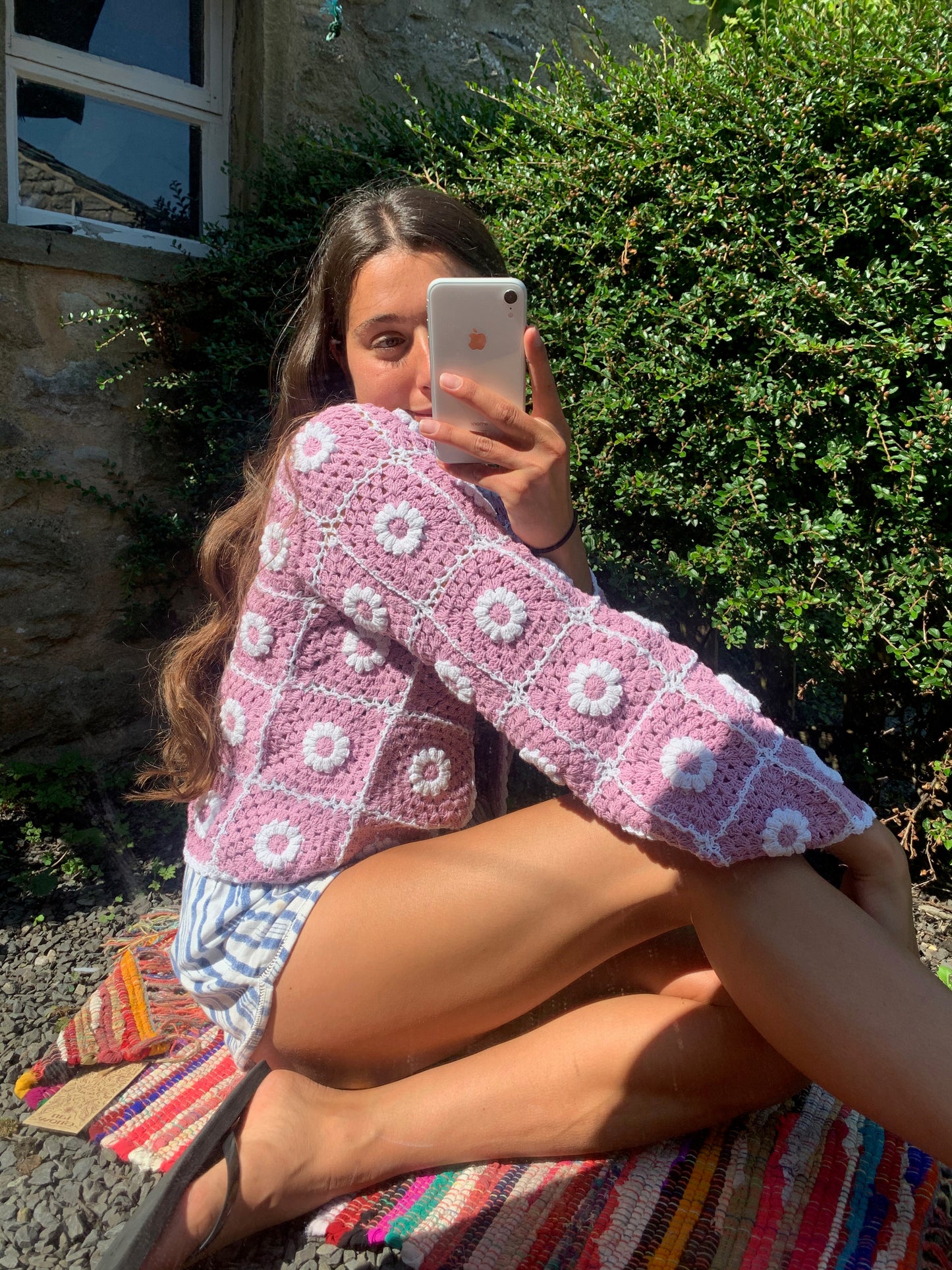 *REWILD* LAZY DAiSY Cardigan in Lilac