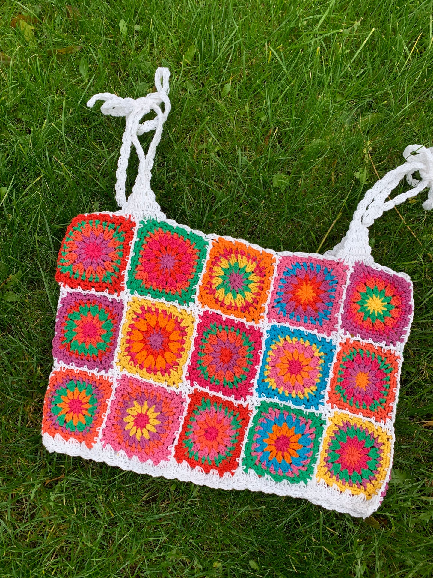 Tutti Frutti Crochet Cropped Top