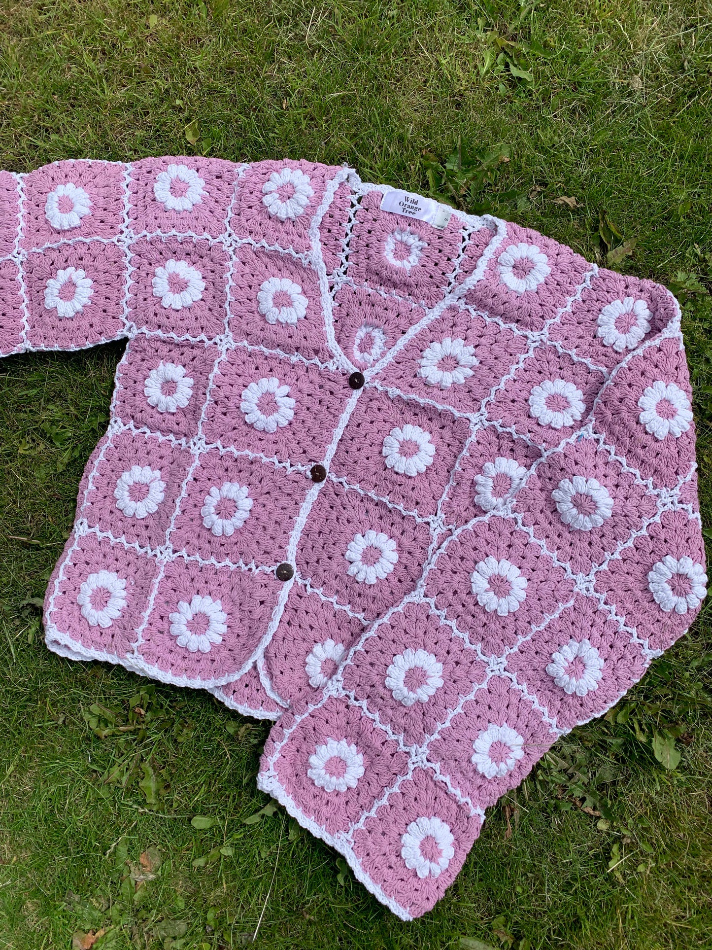 *REWILD* LAZY DAiSY Cardigan in Lilac