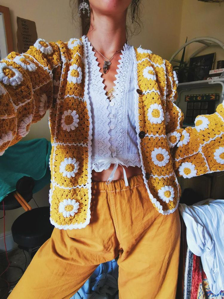 Lazy oaf daisy cardigan hotsell