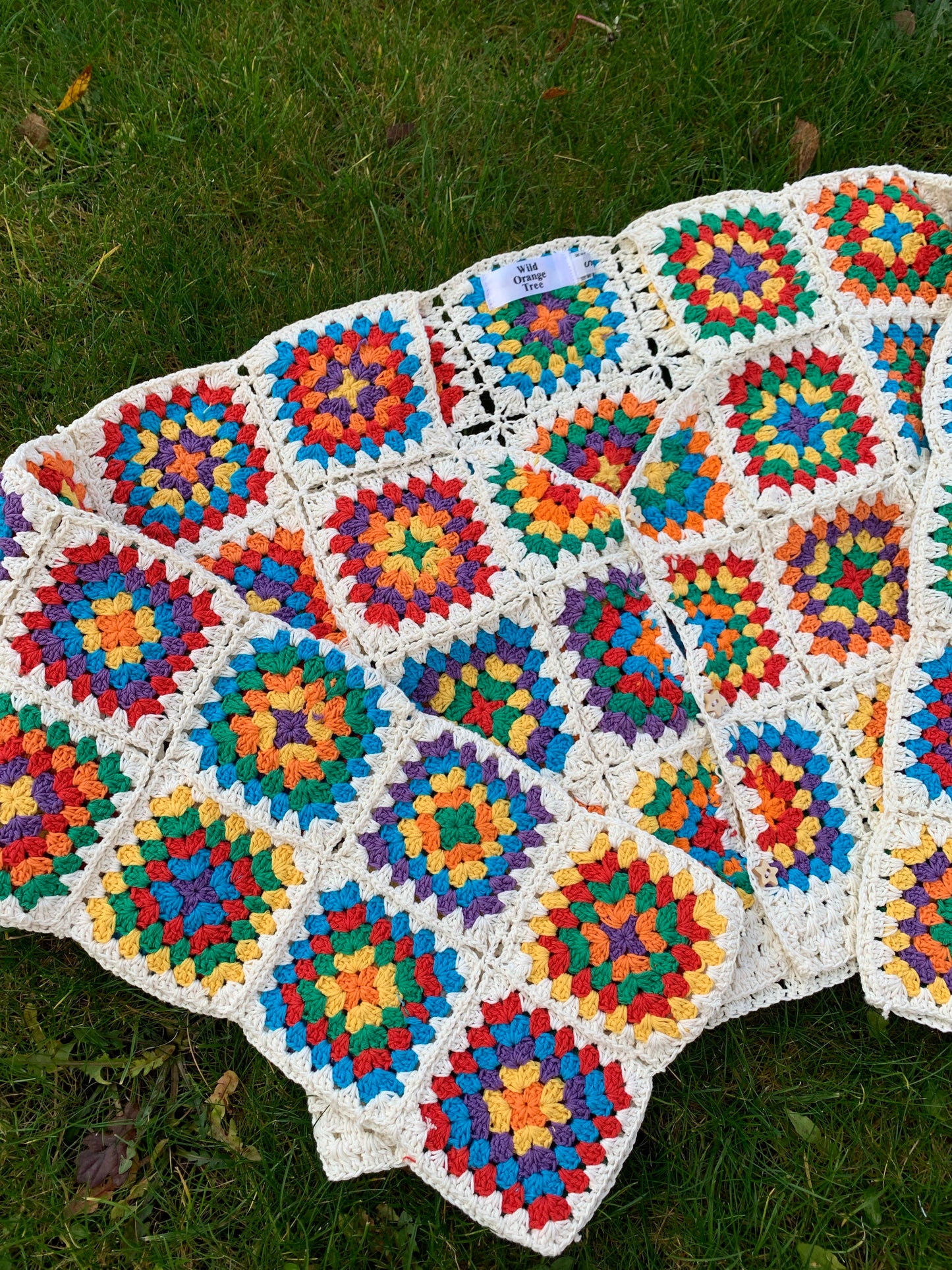 Shooting Stars Granny Square Cardigan