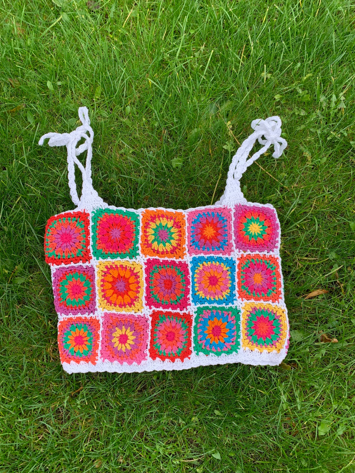 Tutti Frutti Crochet Cropped Top
