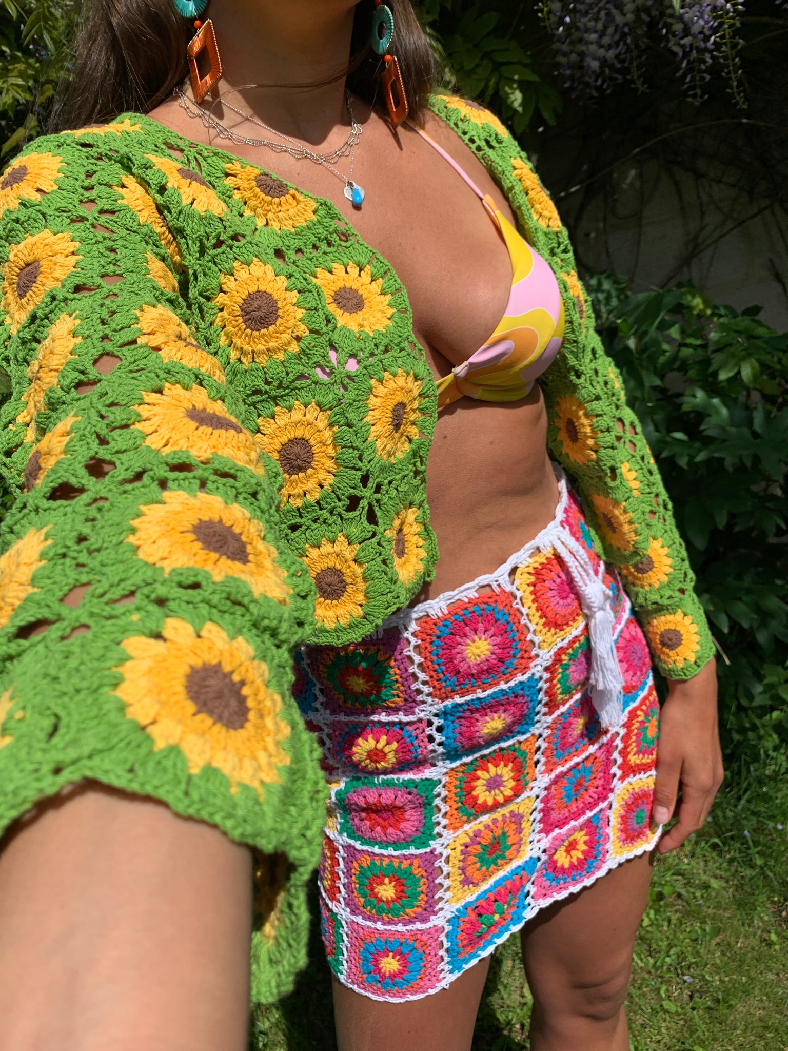 Sundance Kid Sunflower Cardigan – Wild Orange Tree