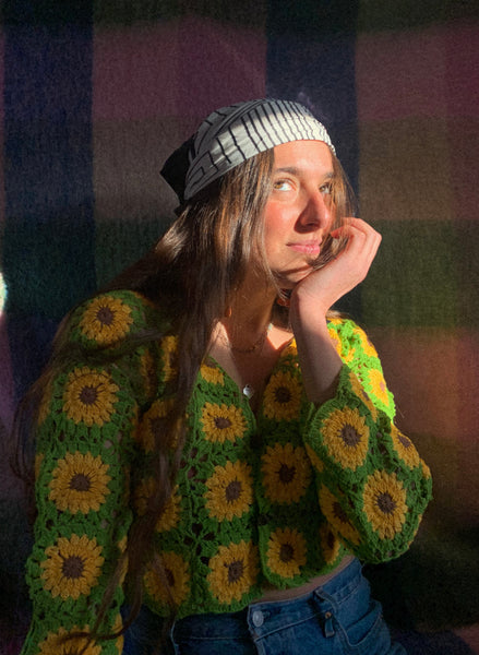 Sundance Kid Sunflower Cardigan – Wild Orange Tree